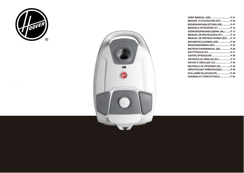 Image de la première page du manuel de l'appareil HE330ALG 011