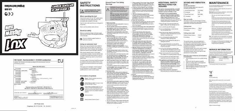 Imagen de la primera página del manual del dispositivo XJS-350U