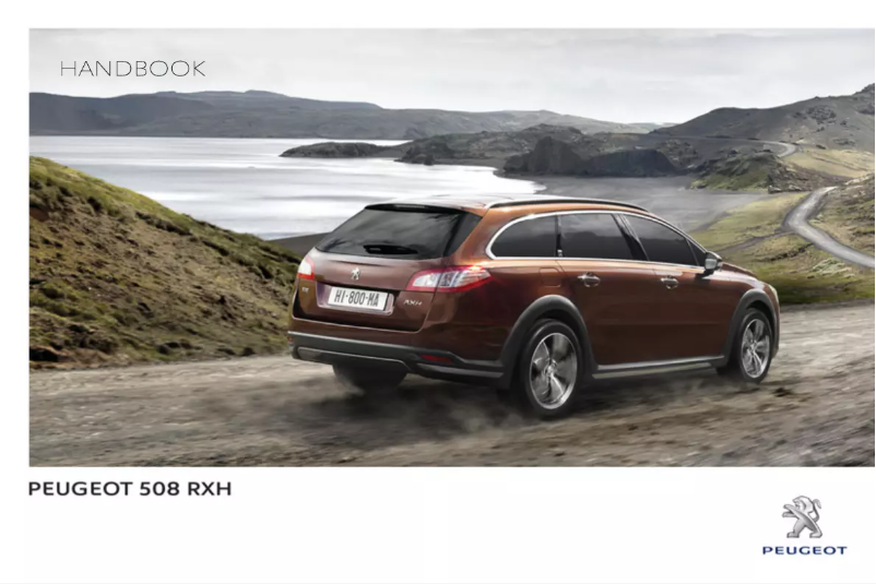 Imagen de la primera página del manual del dispositivo 508 RXH (2013)