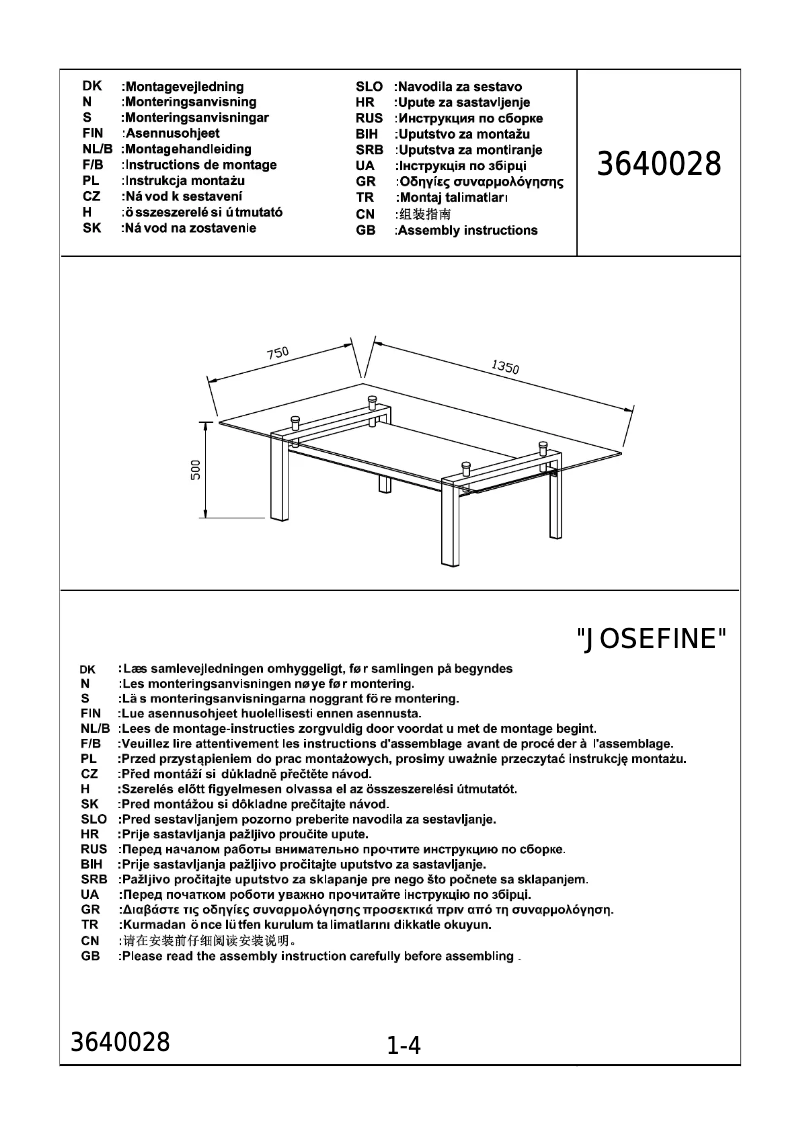 Page n°1 - Manuel utilisateur JYSK Jysted