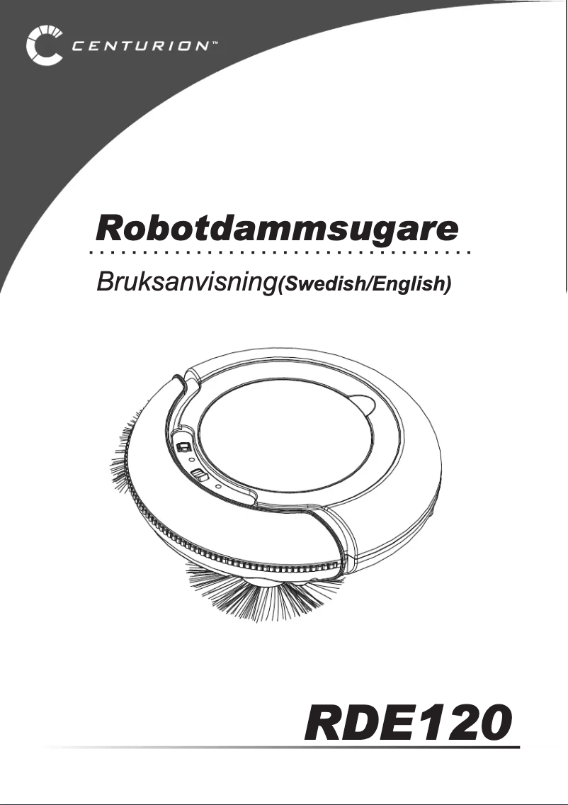 Page 1 de la notice Manuel utilisateur Centurion RDE120