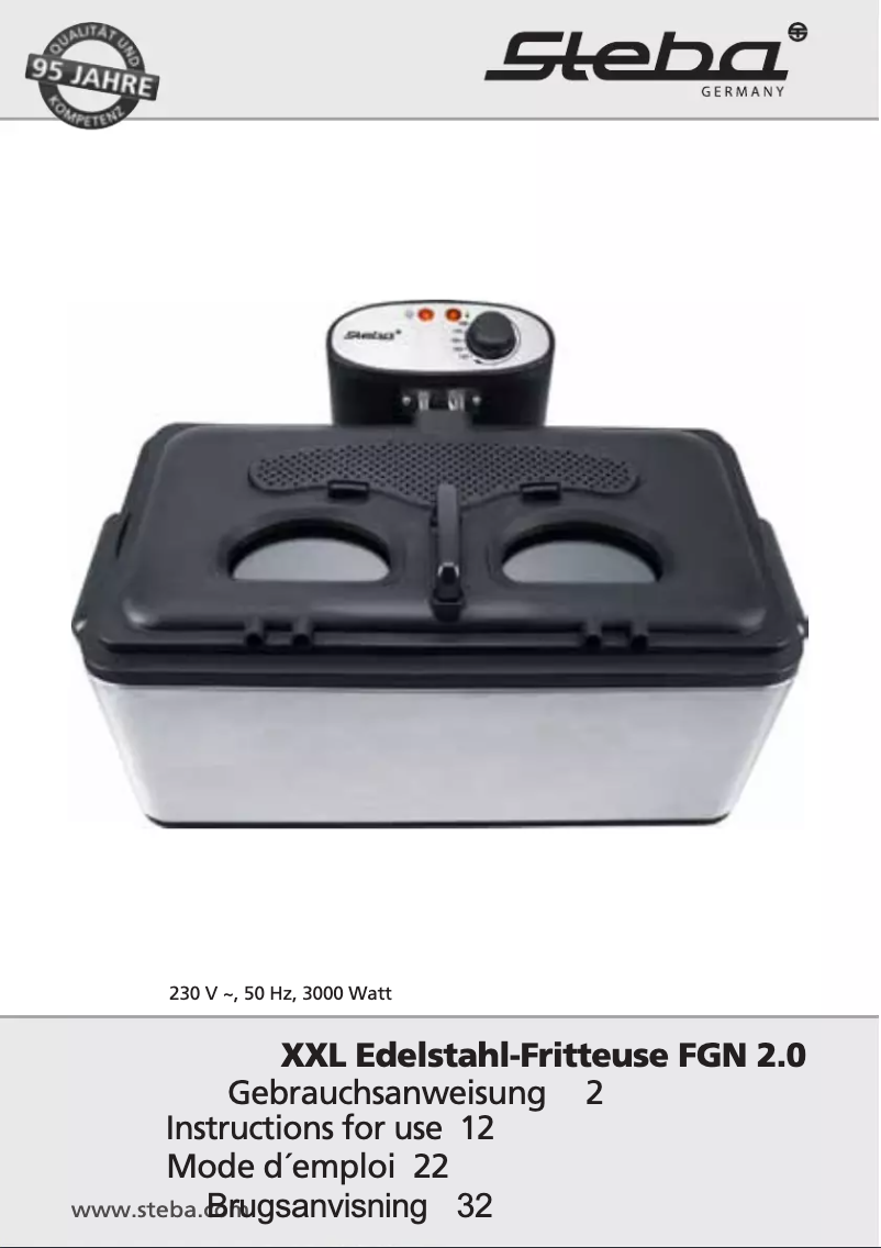 Image de la première page du manuel de l'appareil FGN 2.0