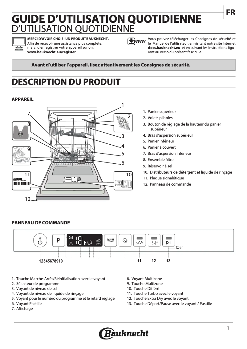 First page image of the manual for BCIO 3C33 EC