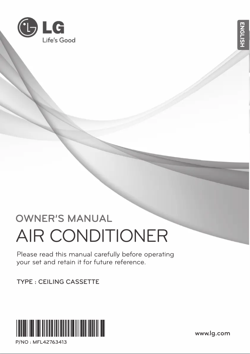 Page 1 de la notice Manuel utilisateur LG ATNQ36GMLE3