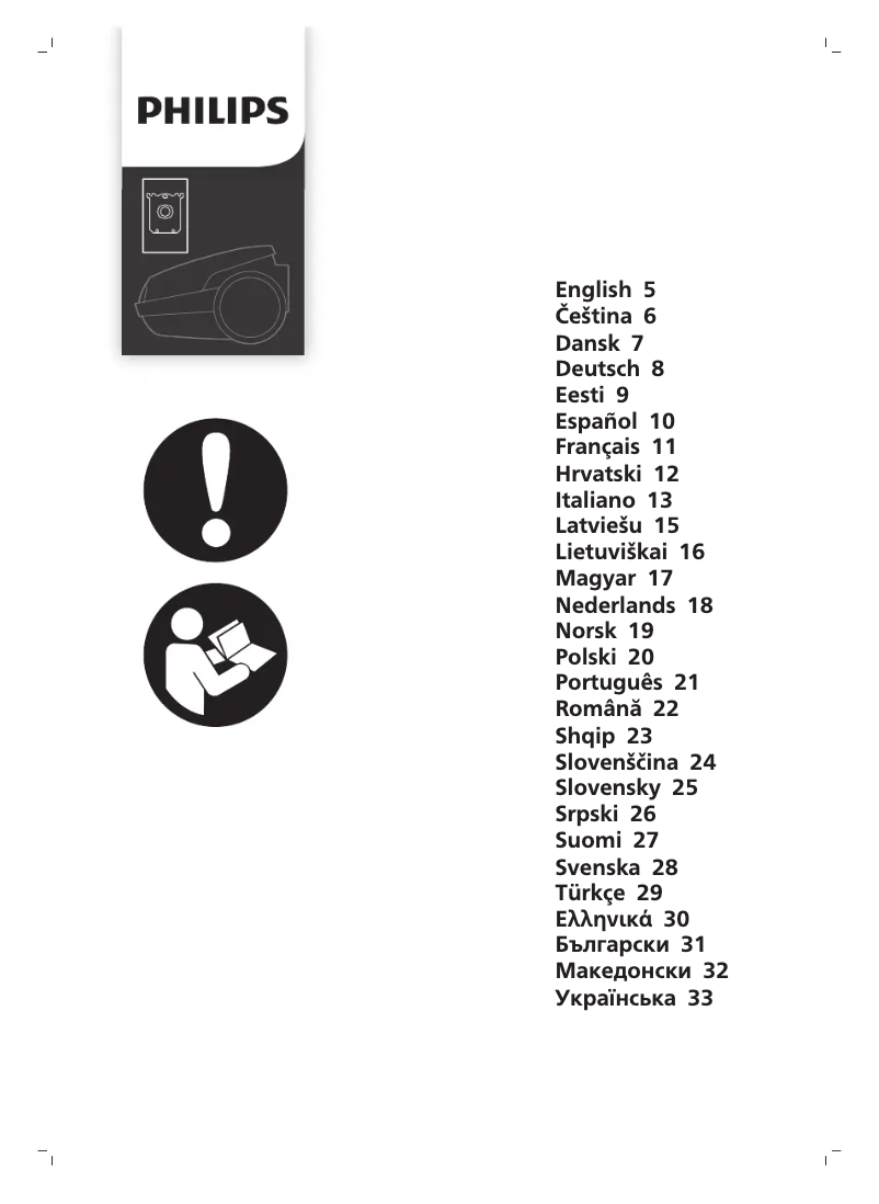 Page n°1 - Manuel utilisateur Philips XD5122