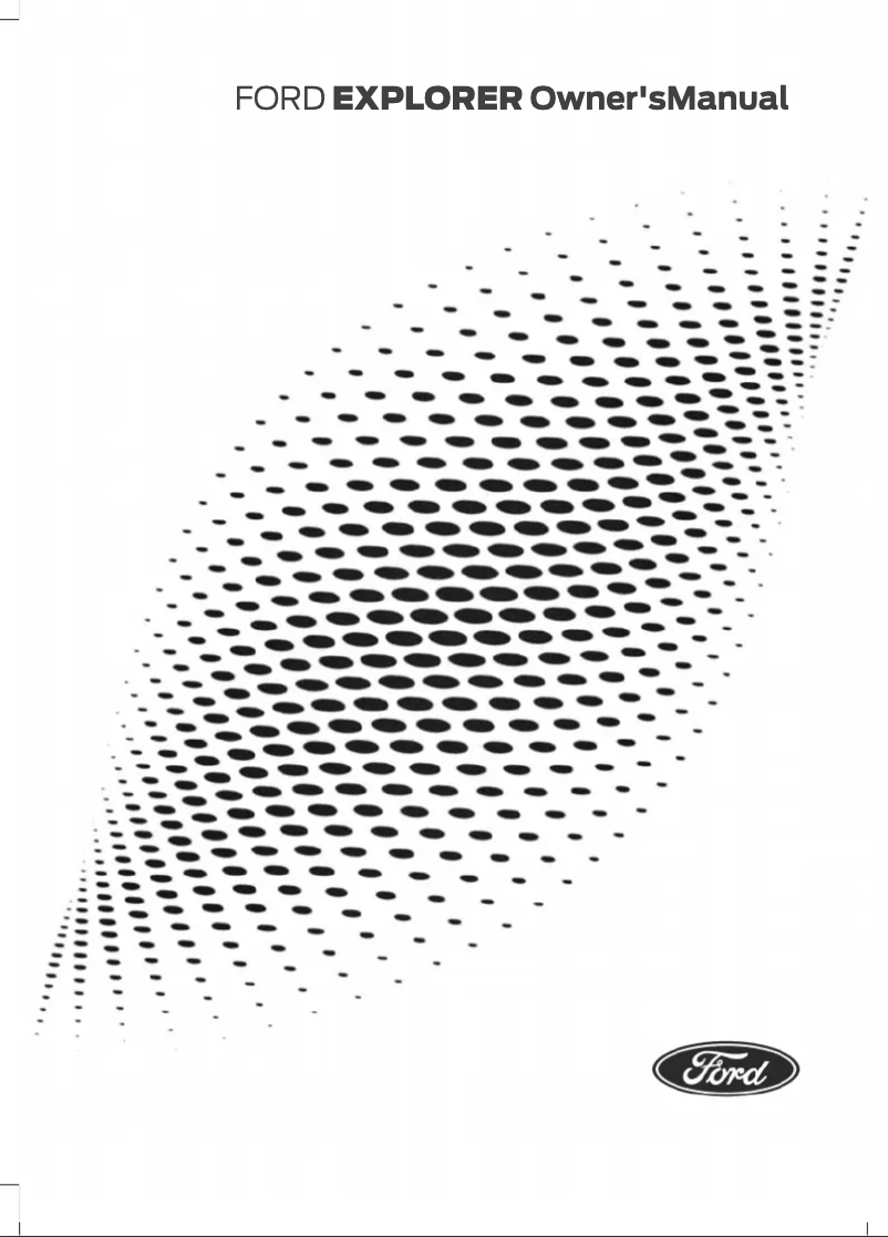 Image de la première page du manuel de l'appareil Police Interceptor Utility (2025)