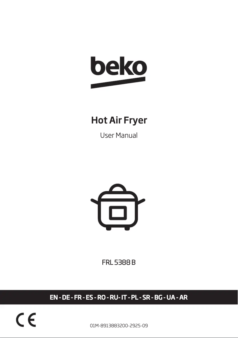 Page 1 de la notice Manuel utilisateur Beko FRL5388B