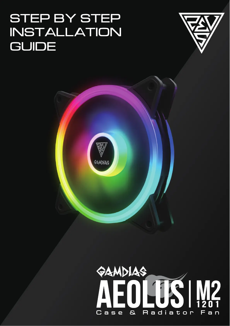 Page 1 de la notice Manuel utilisateur Gamdias Aeolus M2-1201
