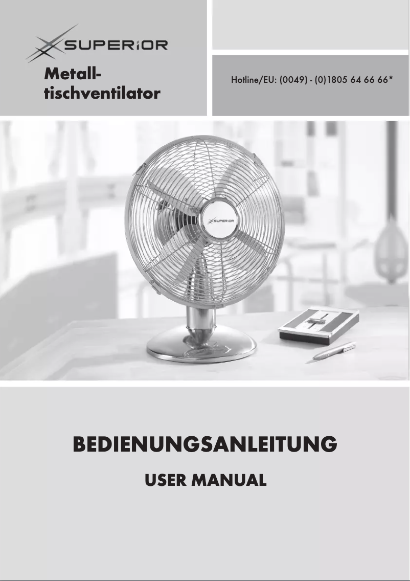 Page n°1 - Manuel utilisateur Superior FT-25M1