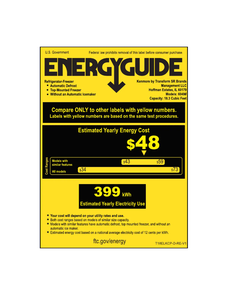 Page 1 de la notice Manuel utilisateur Kenmore 60492