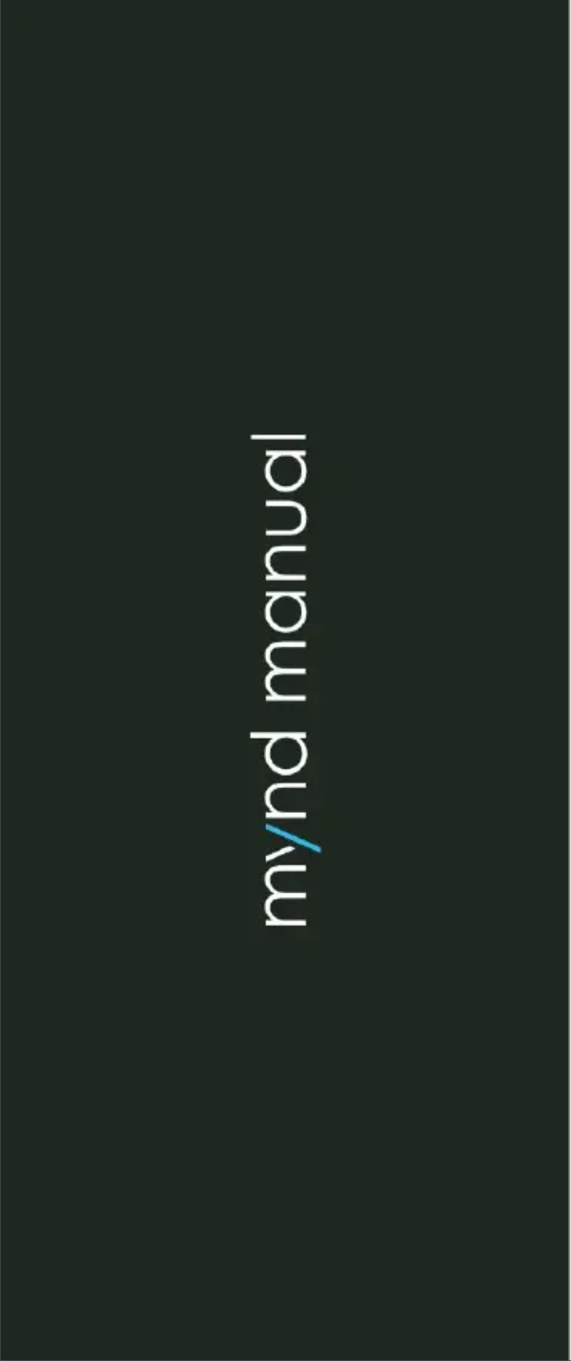 Page n°1 - Manuel utilisateur TensCare Mynd