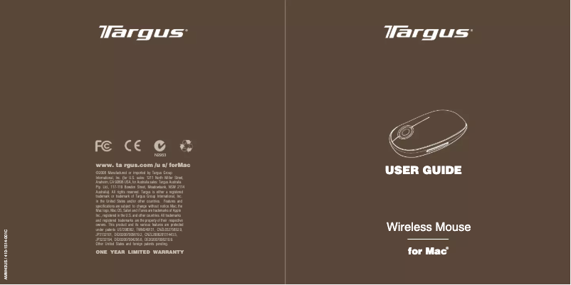 Image de la première page du manuel de l'appareil AMW43US