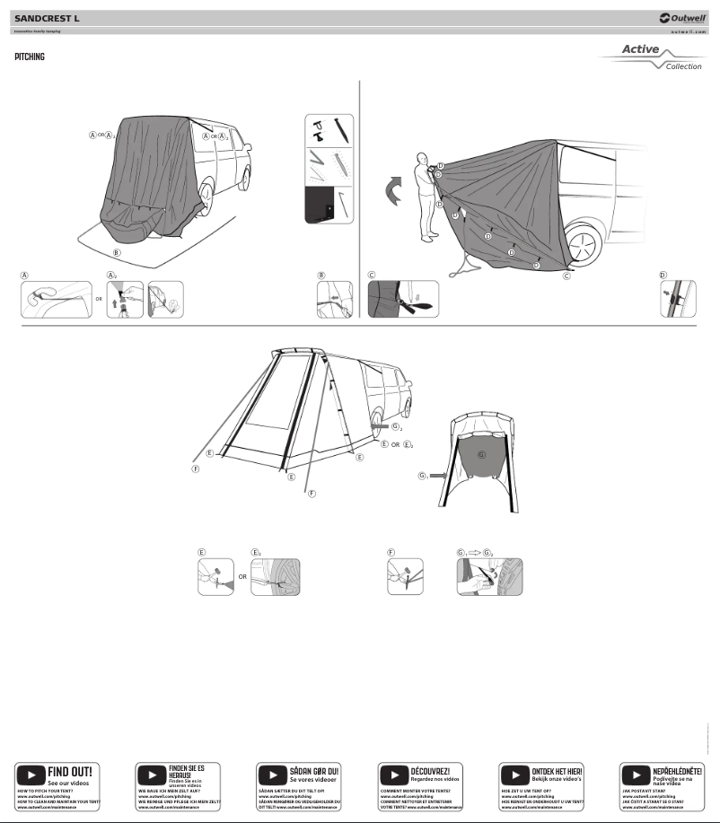 Image de la première page du manuel de l'appareil Sandcrest L