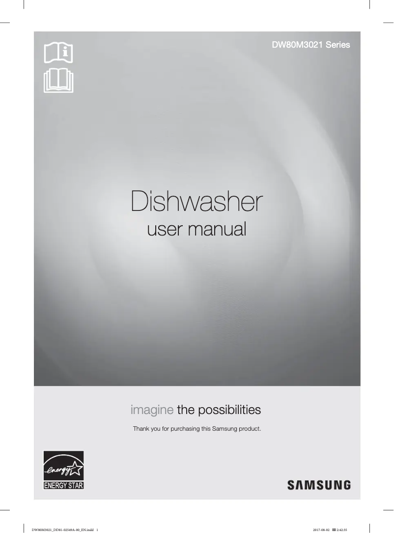 Page n°1 - Manuel utilisateur Samsung DW80M3021US