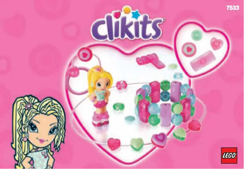 Page 1 de la notice Manuel utilisateur Lego Pretty in Pink Jewels-n-More