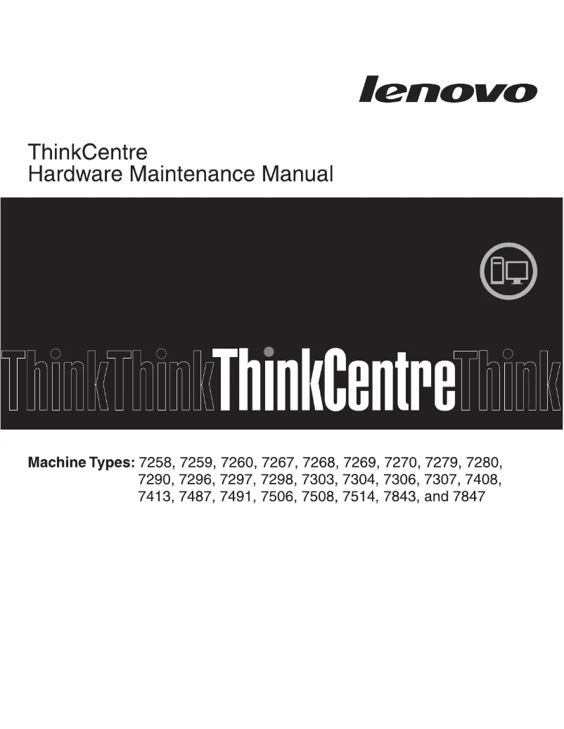 Page 1 de la notice Manuel utilisateur Lenovo ThinkCentre M58e
