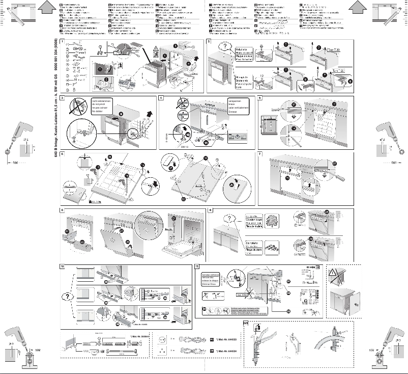 Image de la première page du manuel de l'appareil KDW 64019 I