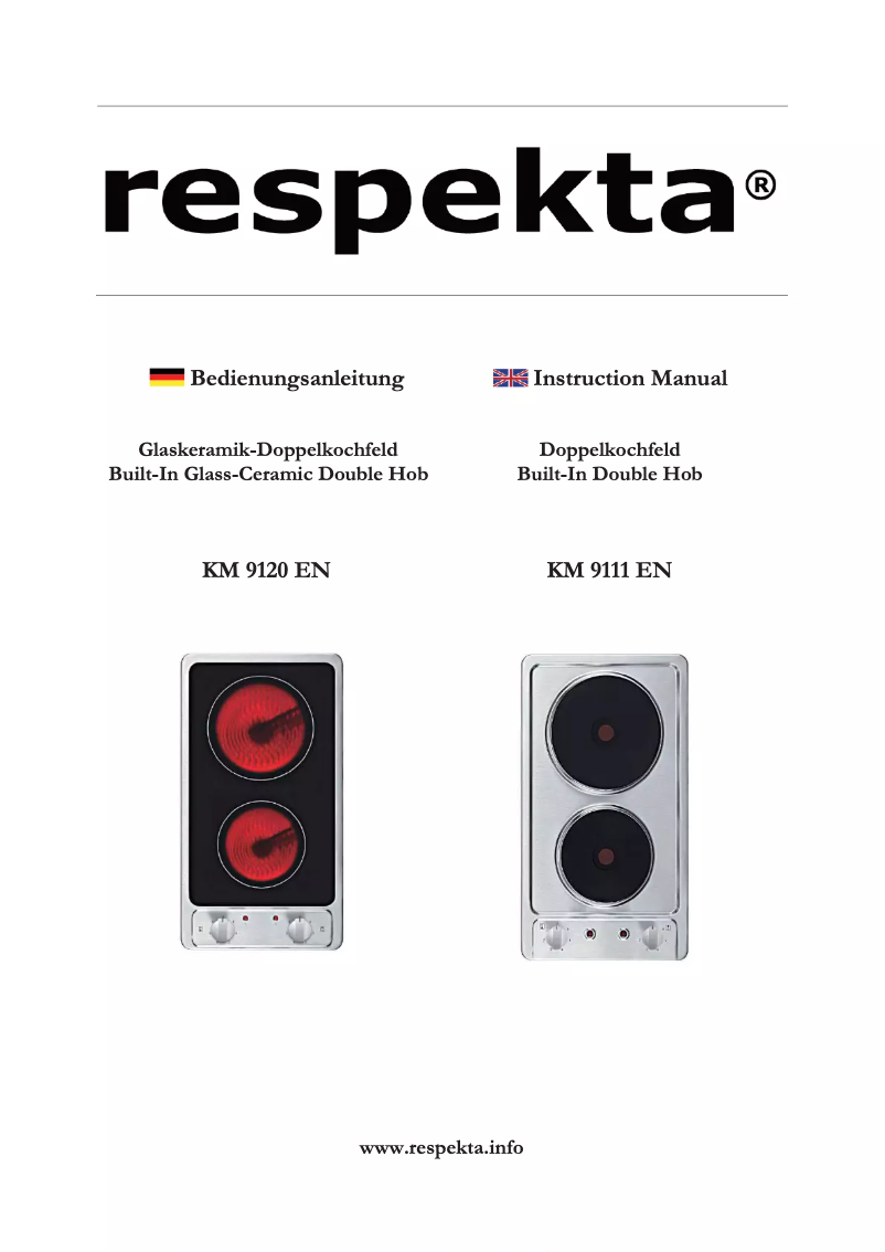 Image de la première page du manuel de l'appareil Zeno KM9111EN