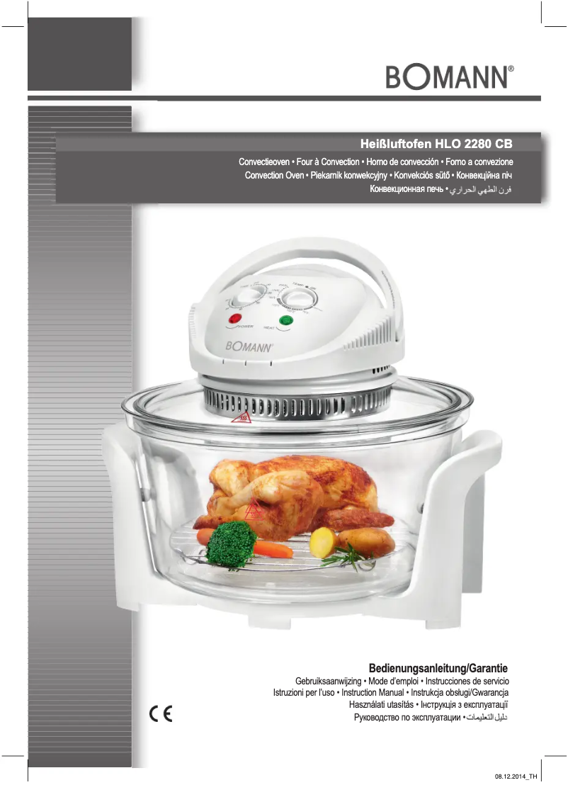 Image de la première page du manuel de l'appareil HLO 2280 CB