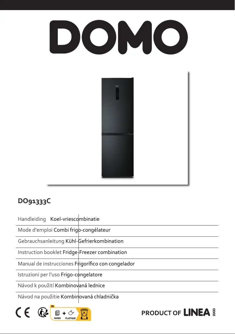 Image de la première page du manuel de l'appareil DO91333C