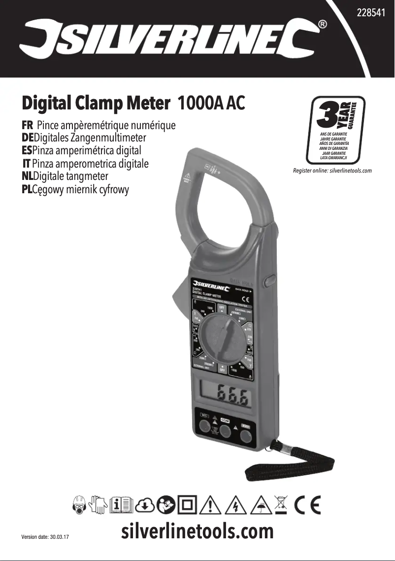 Página 1 del manual Manual de usuario Silverline 228541