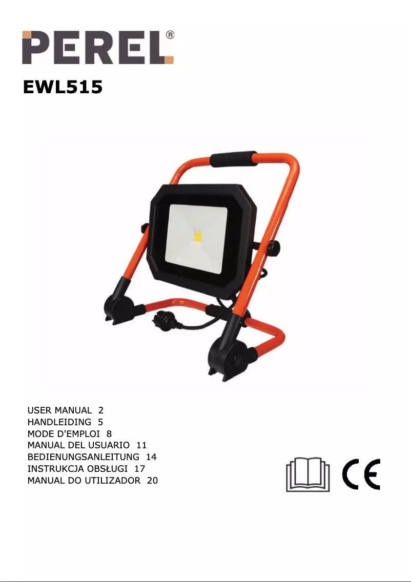 Page n°1 - Manuel utilisateur Perel EWL515