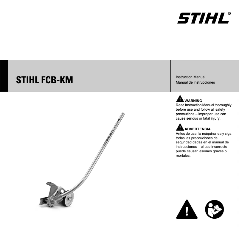 Page 1 de la notice Manuel utilisateur Stihl FCB-KM