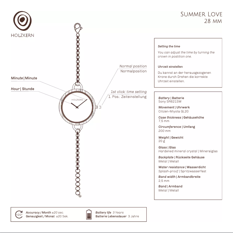 Image de la première page du manuel de l'appareil Heart