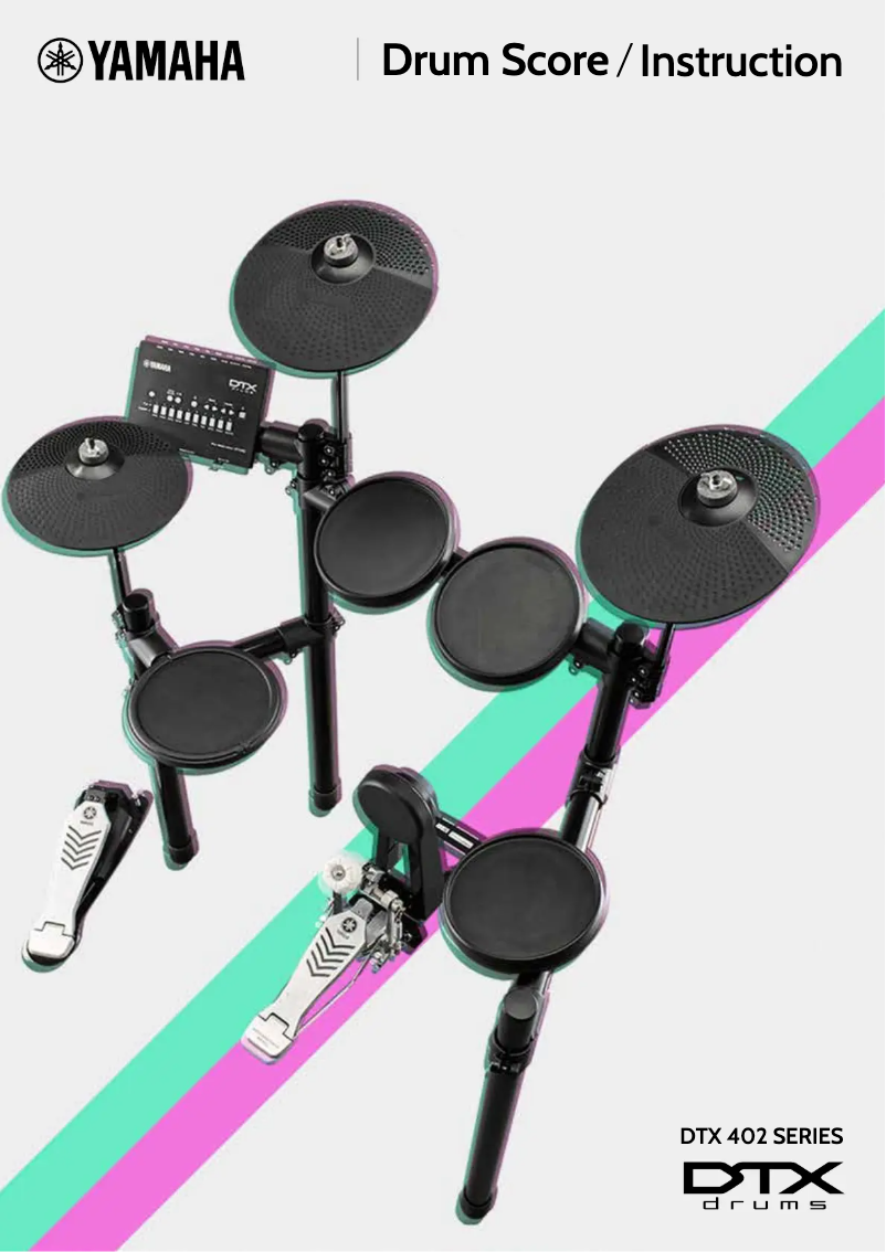 Page n°1 - Manuel utilisateur Yamaha DTX482K