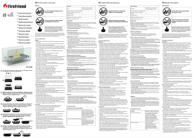 Page 1 de la notice Manuel utilisateur TriStar DF-6508