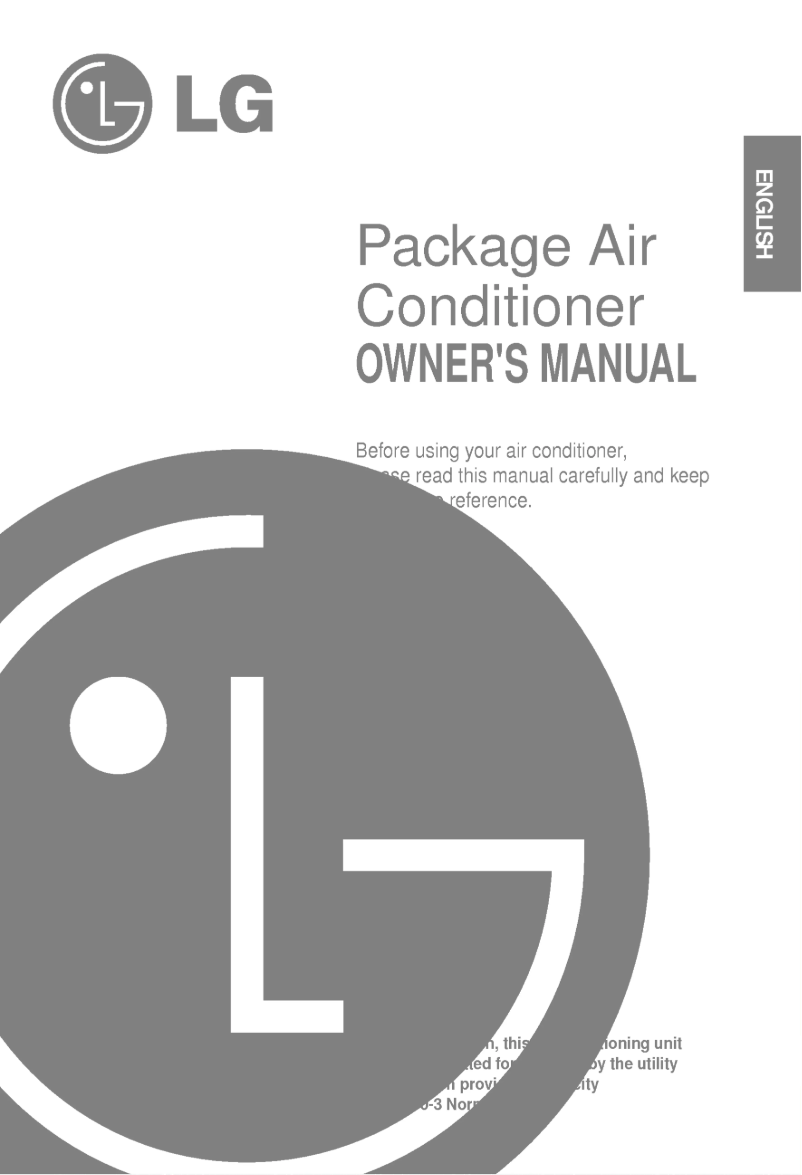 Page 1 de la notice Manuel utilisateur LG LP-C1008FA0