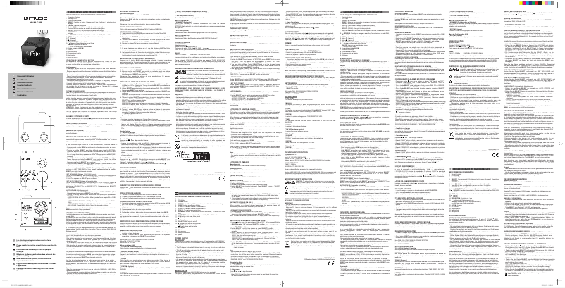 Image de la première page du manuel de l'appareil M-189 CDB