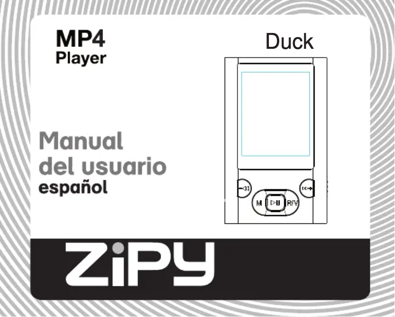 Image de la première page du manuel de l'appareil Duck