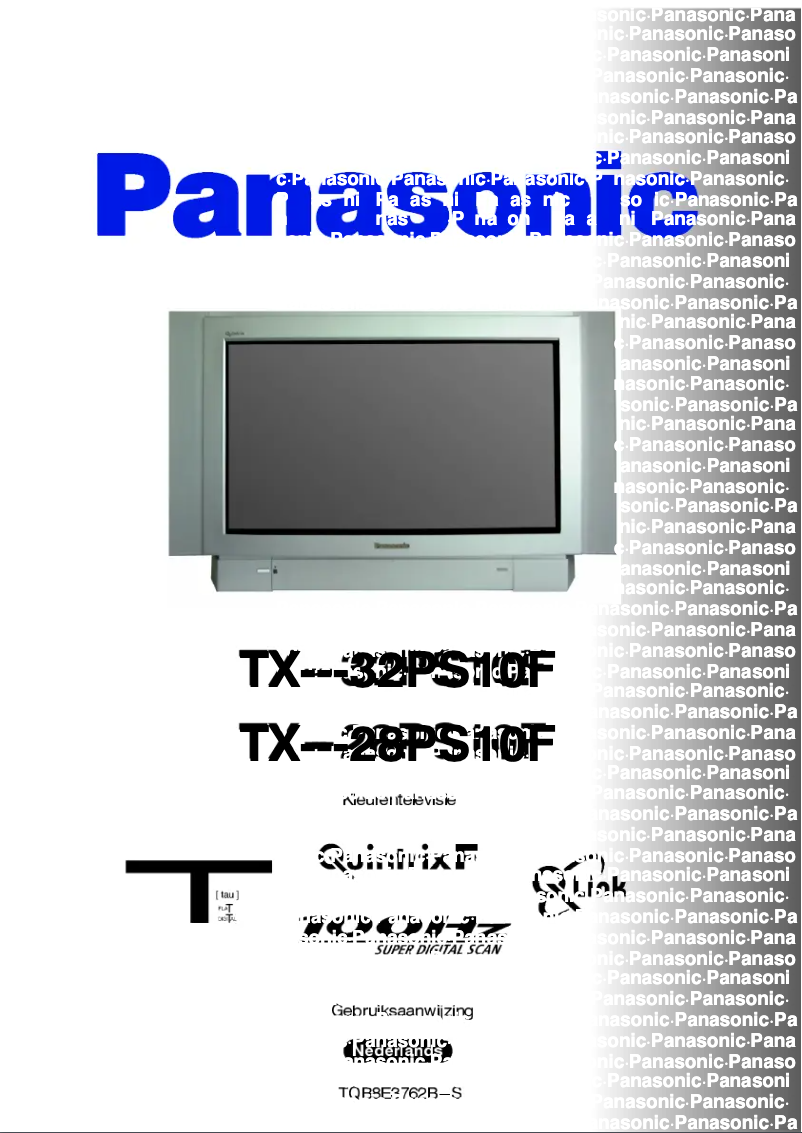 Imagen de la primera página del manual del dispositivo TX-28PS10F