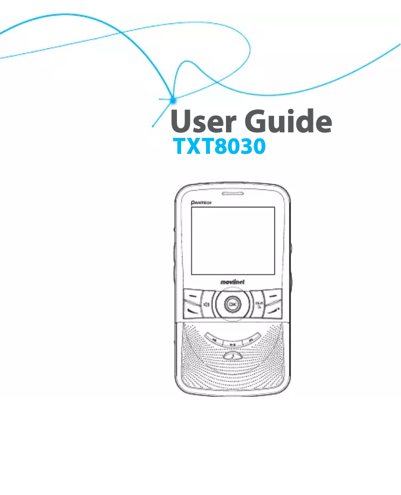 Page n°1 - Manuel utilisateur PCD TXT8030