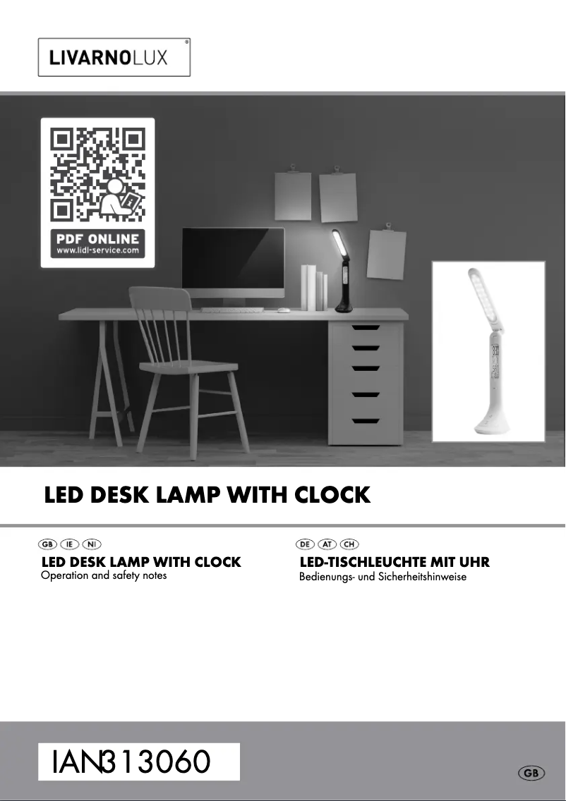 Page 1 de la notice Manuel utilisateur Livarno Lux 14137006L