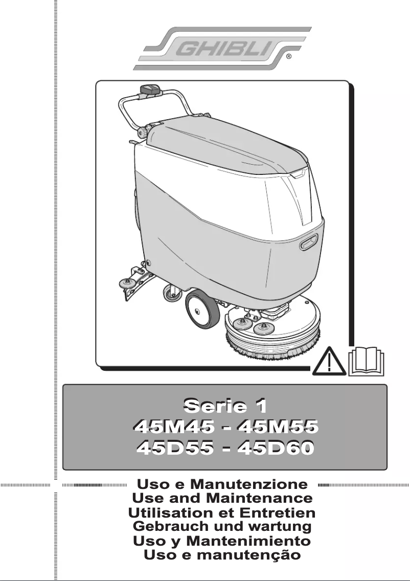 Page n°1 - Manuel utilisateur Ghibli S1 45M45