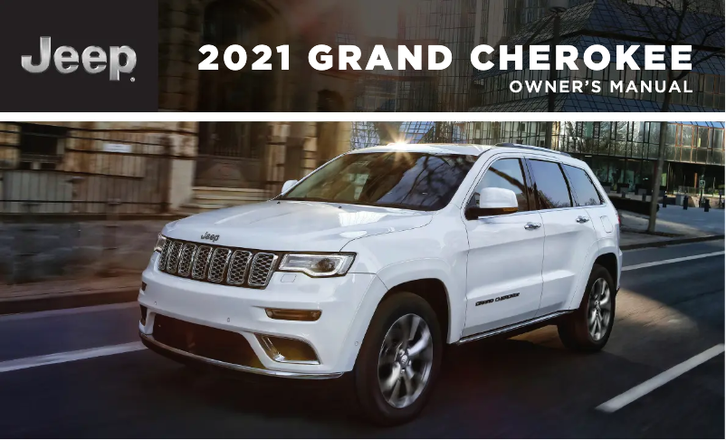 Page n°1 - Manuel utilisateur Jeep Grand Cherokee (2021)