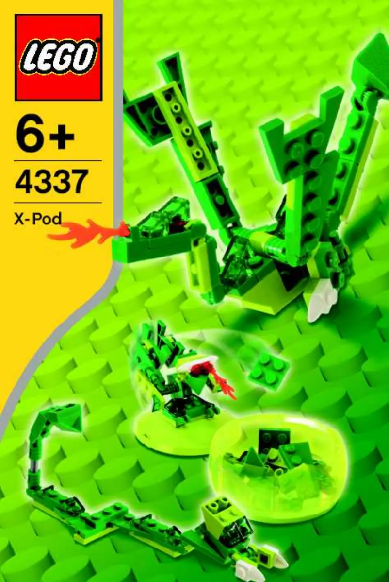 Page 1 de la notice Manuel utilisateur Lego Dragon Pod