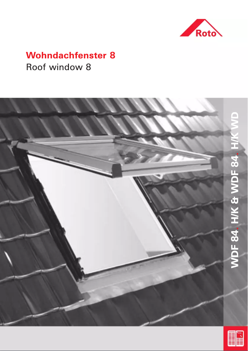 Page n°1 - Manuel utilisateur Roto Klassik WDF 84 H/K WD