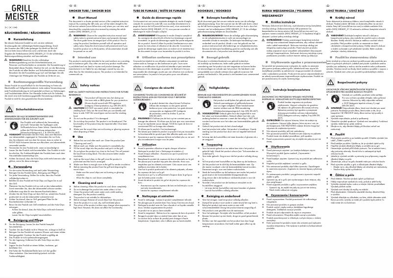 Image de la première page du manuel de l'appareil HG08587A