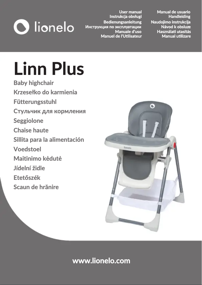 Page n°1 - Manuel utilisateur Lionelo Linn Plus