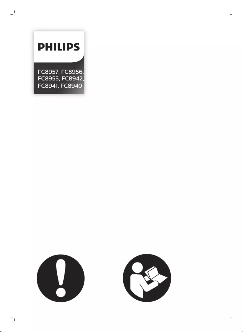 Page 1 de la notice Manuel utilisateur Philips Performer Ultimate FC8955