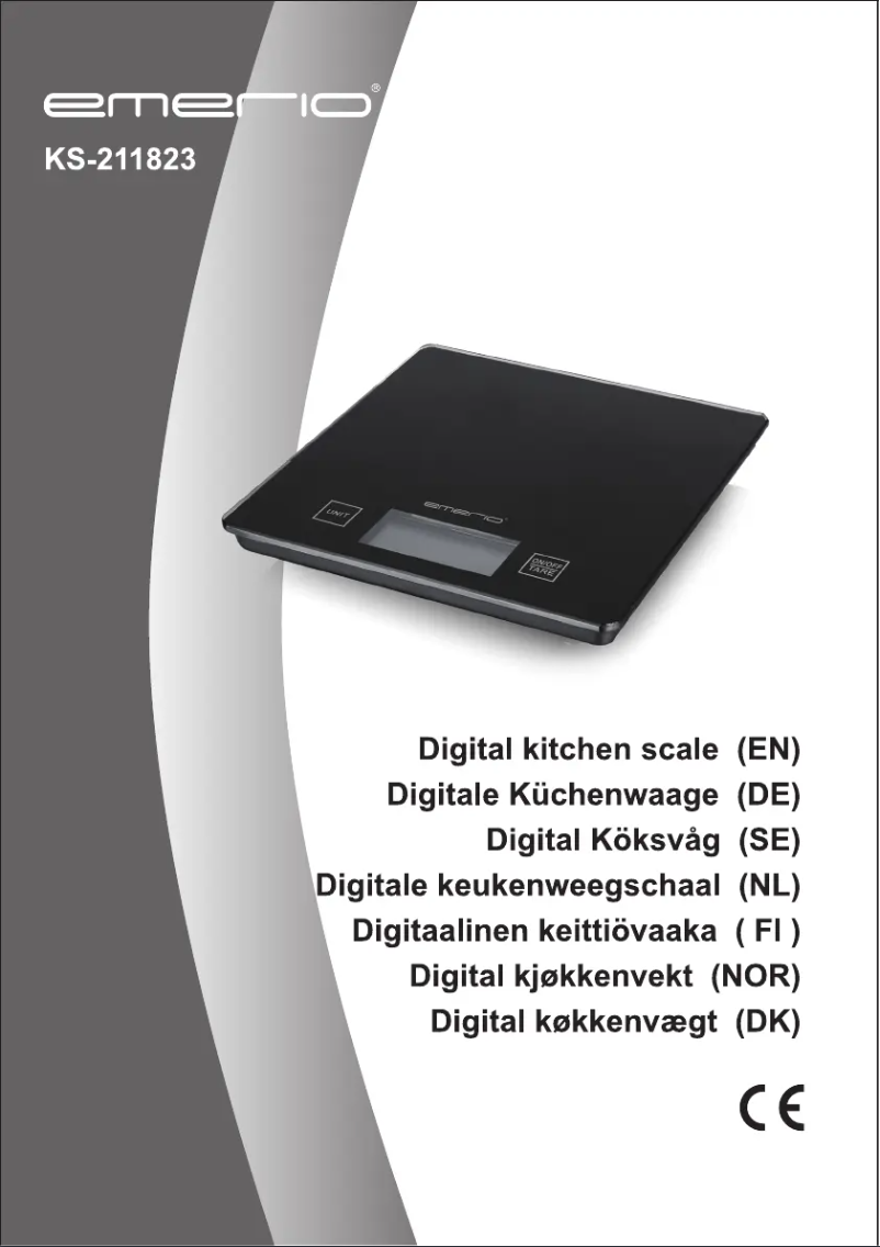 Page 1 de la notice Manuel utilisateur Emerio KS-211823