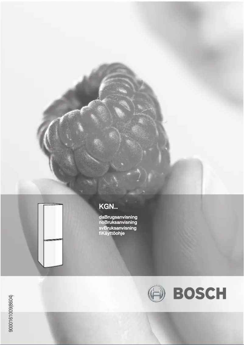 Page n°1 - Manuel utilisateur Bosch KGN36X02