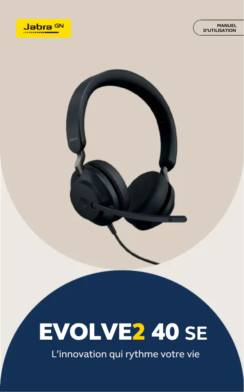 Página 1 del manual Manual de usuario Jabra Evolve2 40