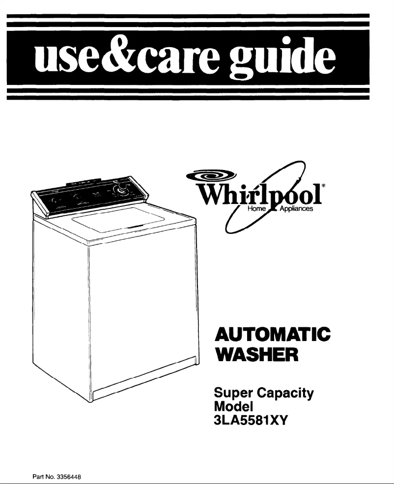 Image de la première page du manuel de l'appareil 3LA5581XY