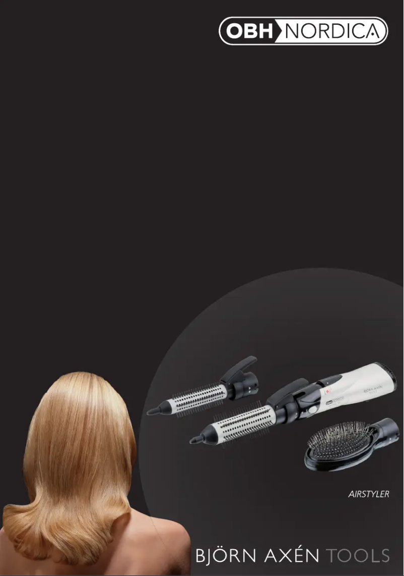 Image de la première page du manuel de l'appareil Air Styler 700