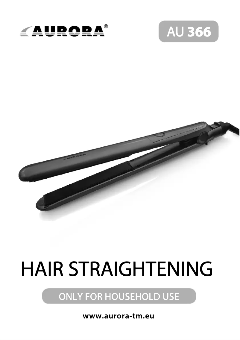 Image de la première page du manuel de l'appareil AU 366