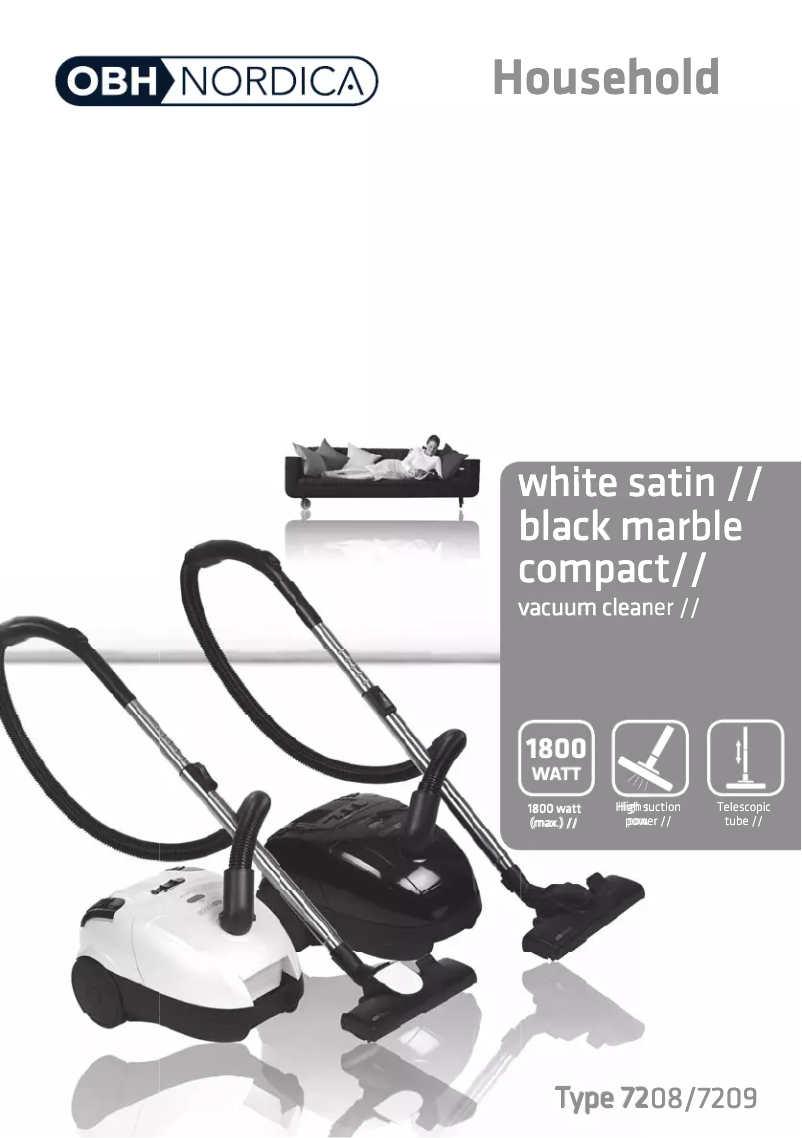 Image de la première page du manuel de l'appareil Compact 7208